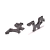 Schumacher Mi9 Alumínium magas bulkhead +2mm (2db)