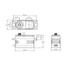 SRT BH815S Low Profile (0.055s/13kg/7.4V) Brushless szervo