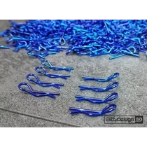 Kék kaszni rögzítő klipsz 8db