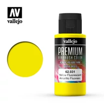 Vallejo fluoreszkáló citromsárga airbrush lexán festék 60ml