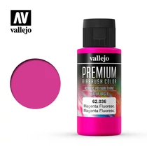 Vallejo fluoreszkáló magenta airbrush lexán festék 60ml