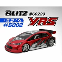 BLITZ YRS 1/10 FWD Karosszéria 0.5mm - (190mm)