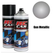 Sötét ezüst metál lexán festék spray 150ml