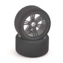 Contact 1:10 WGT első szivacs kerék 35Sh - carbon felni 60mm (1 pár)