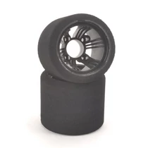 Contact 1:10 WGT hátsó szivacs kerék 35Sh - carbon felni 61mm (1 pár)