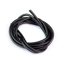 Muchmore szuper hajlékony szilikon kábel - 16 AWG, fekete, 100cm