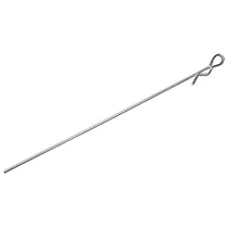 Extra hosszú ezüst kaszni rögzítő klipsz 5db