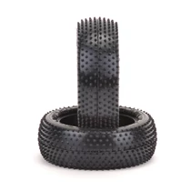 Schumacher Mini Pin - 1/10 4WD első gumi - kék keverék (1 pár)