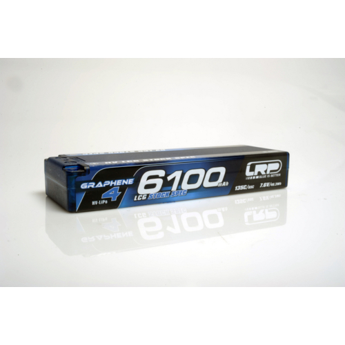 LRP Graphene-4 LCG Stock Spec 6100mAh 7.6V 2S 135C/65C HV LiPo (5mm, 273g)