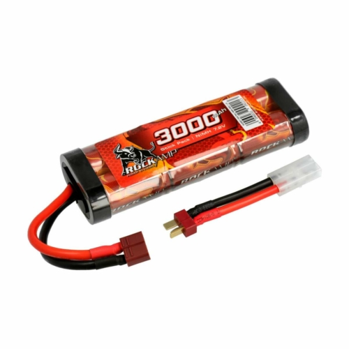 NiMH Akkumulátor 3000mAh 7.2V Stick Pack T csatlakozó és Tamiya átalakító