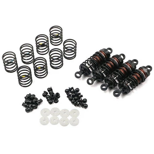 Yeah Racing Aluminium Big Bore 55mm lengéscsillapító szett 1/10 túraautókhoz (fekete, 4db)