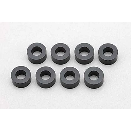 Yokomo 3×6×3.0mm Alumínium hézagoló (8db, fekete)