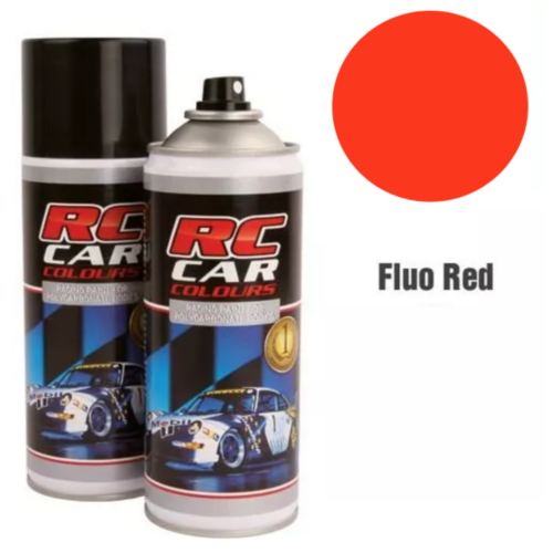 Fluoreszkáló piros lexán festék spray 150ml