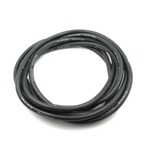 MR33 12 AWG fekete szilikon kábel - 2m