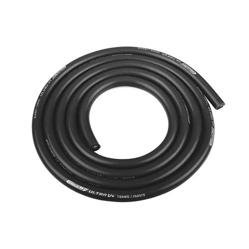 Corally 10 AWG fekete szilikon kábel - 1m