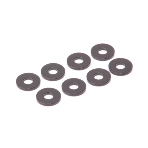 Schumacher 1.0mm lengőkar hézagoló, fekete (8db)