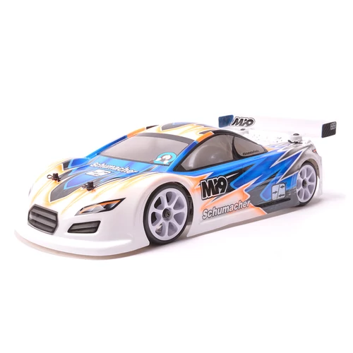 Schumacher Mi9 modellautó carbon alvázzal