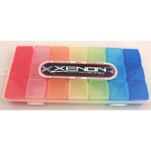Xenon Racing Doboz 21 külön zárható résszel 180 x 85 x 20mm